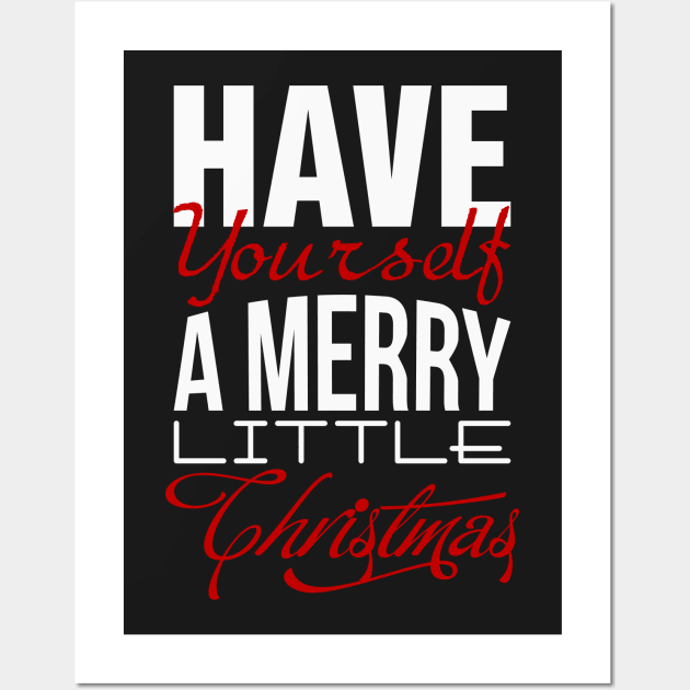 Have yourself a merry little Christmas Wall Art by nektarinchen